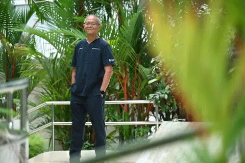 Dr George Khoo was 54 when he was diagnosed with depression in late 2014.
