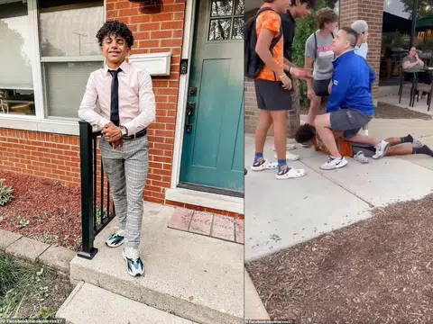 Off-duty cop in US under probe after video shows him pinning down 14-year-old
