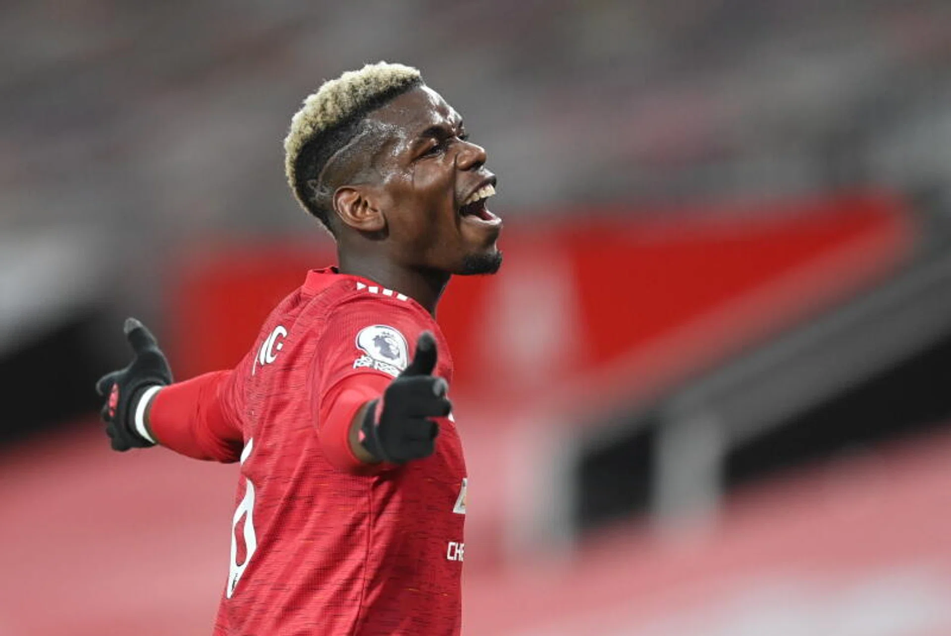 Paul Pogba has scored just one goal in 14 English Premier League and Champions League matches this season.
