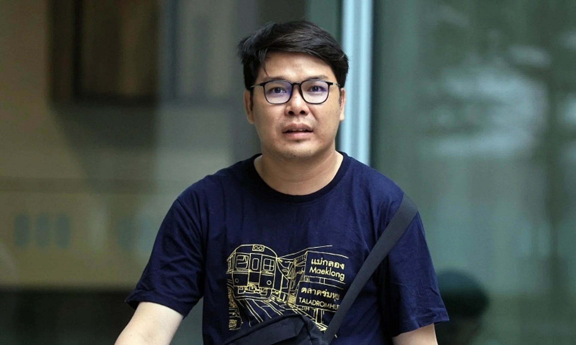Ang Cheng Shin threatened DBS Bank's customer service operators that he would plant a bomb at its headquarters in Marina Bay.