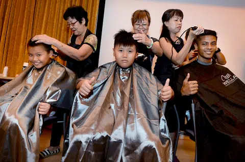 Why these boys lost their hair