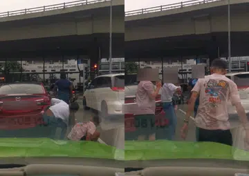 Driver staggers and falls after allegedly getting punched near HarbourFront Centre