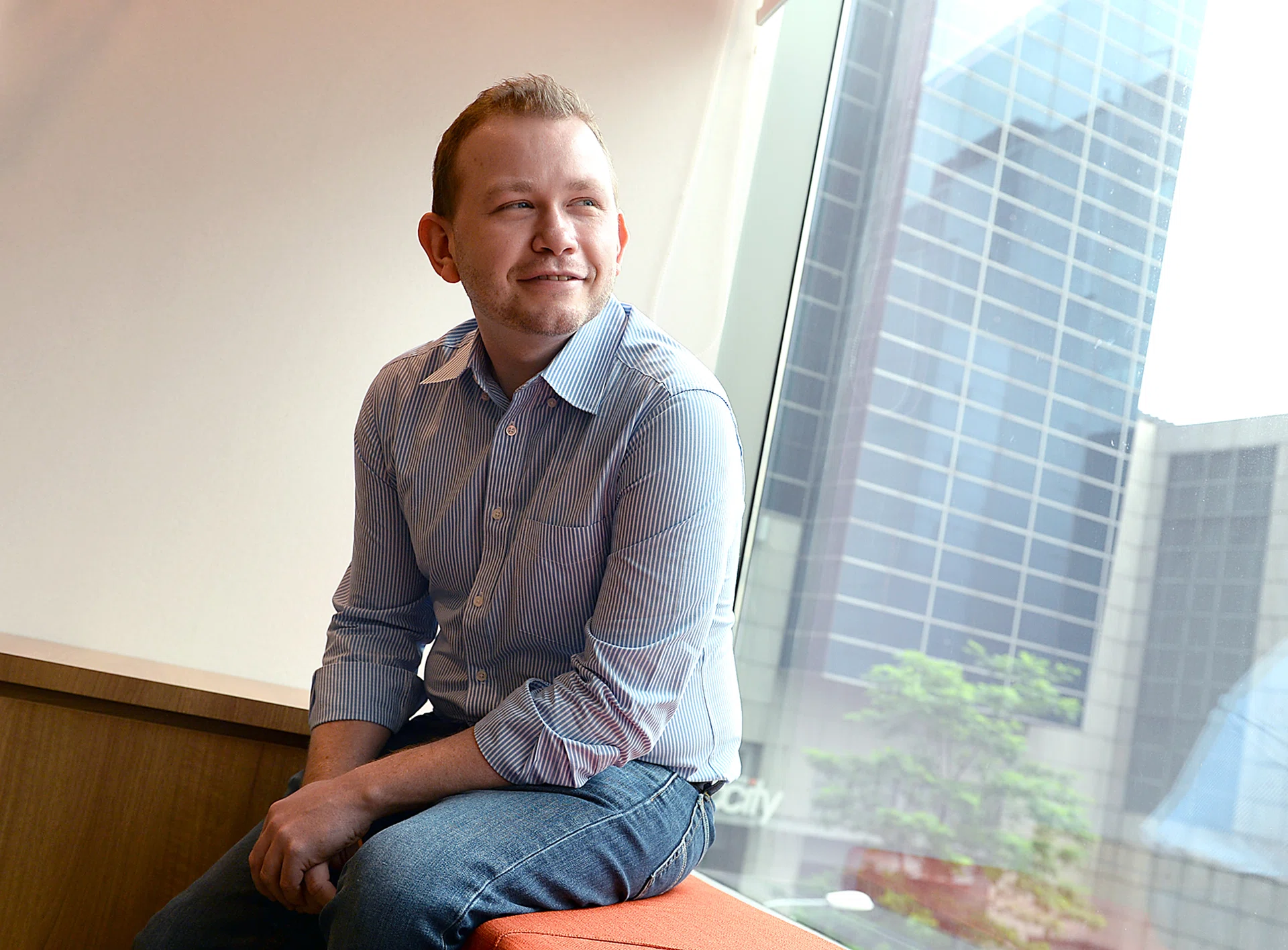HEALTHY: Now 32, Mr Daniel Prior says he’s ‘100 per cent back to normal’. 