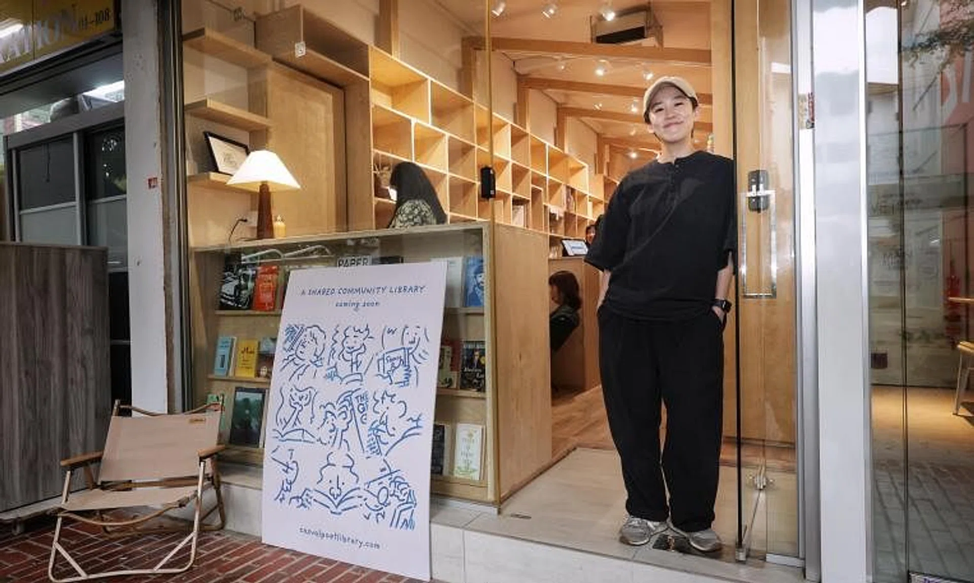 Founder Rebecca Toh is unfazed by the early hiccup at Casual Poet Library, when it had to suspend library services as it did not receive approval from the Housing Board. 