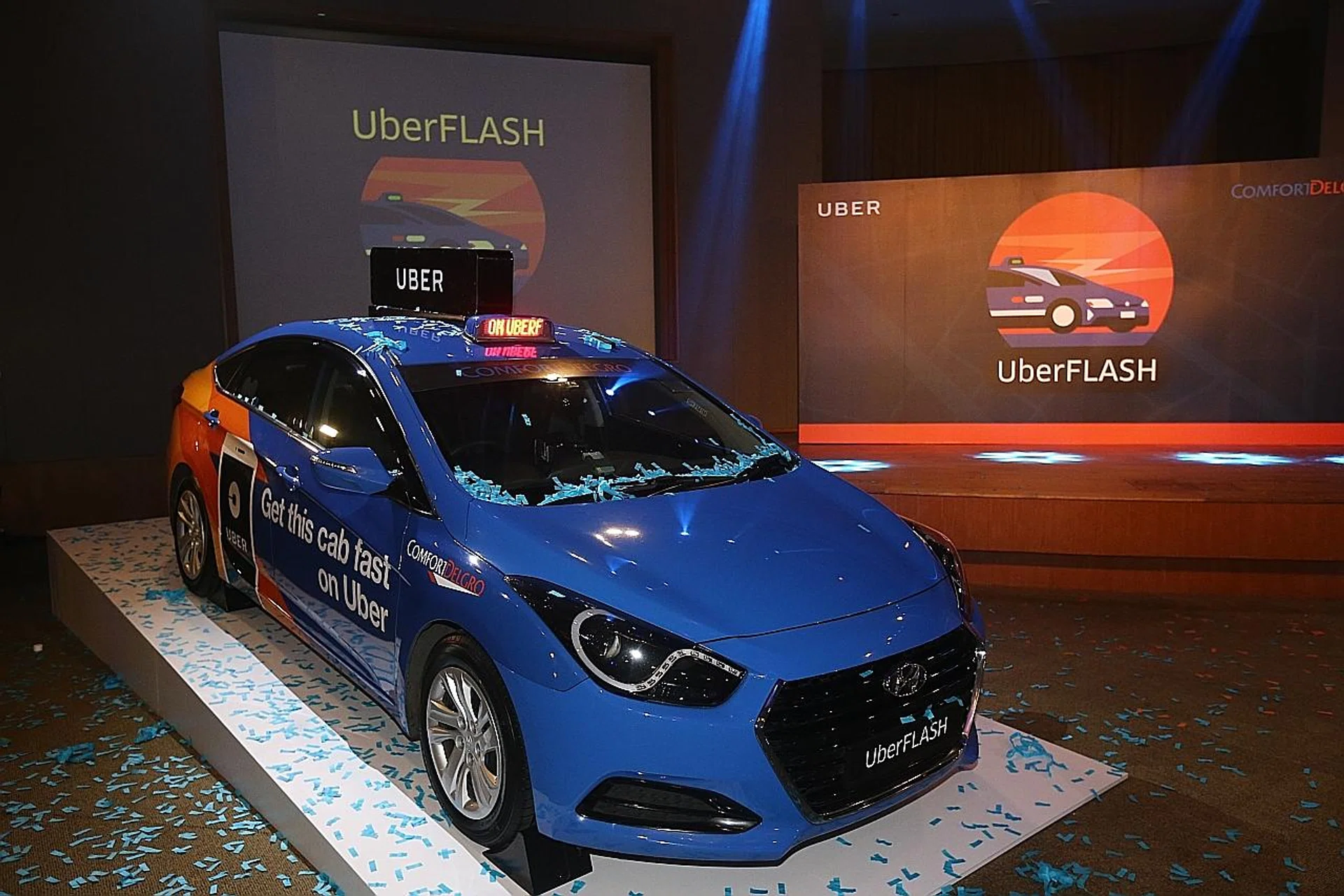 ComfortDelGro's deal with Uber was announced on Dec 8. 