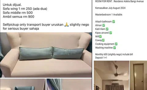 M'sia woman in Japan catches tenant selling her furniture