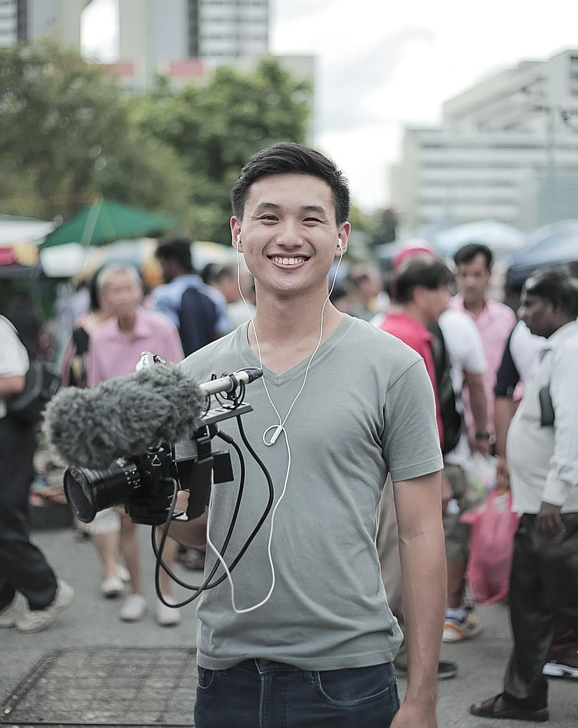 Inspired by the stories he captured during the production of TRESPASS, OKJ participated in On Borrowed Land, an exhibition centred around the Sungei Road Market.