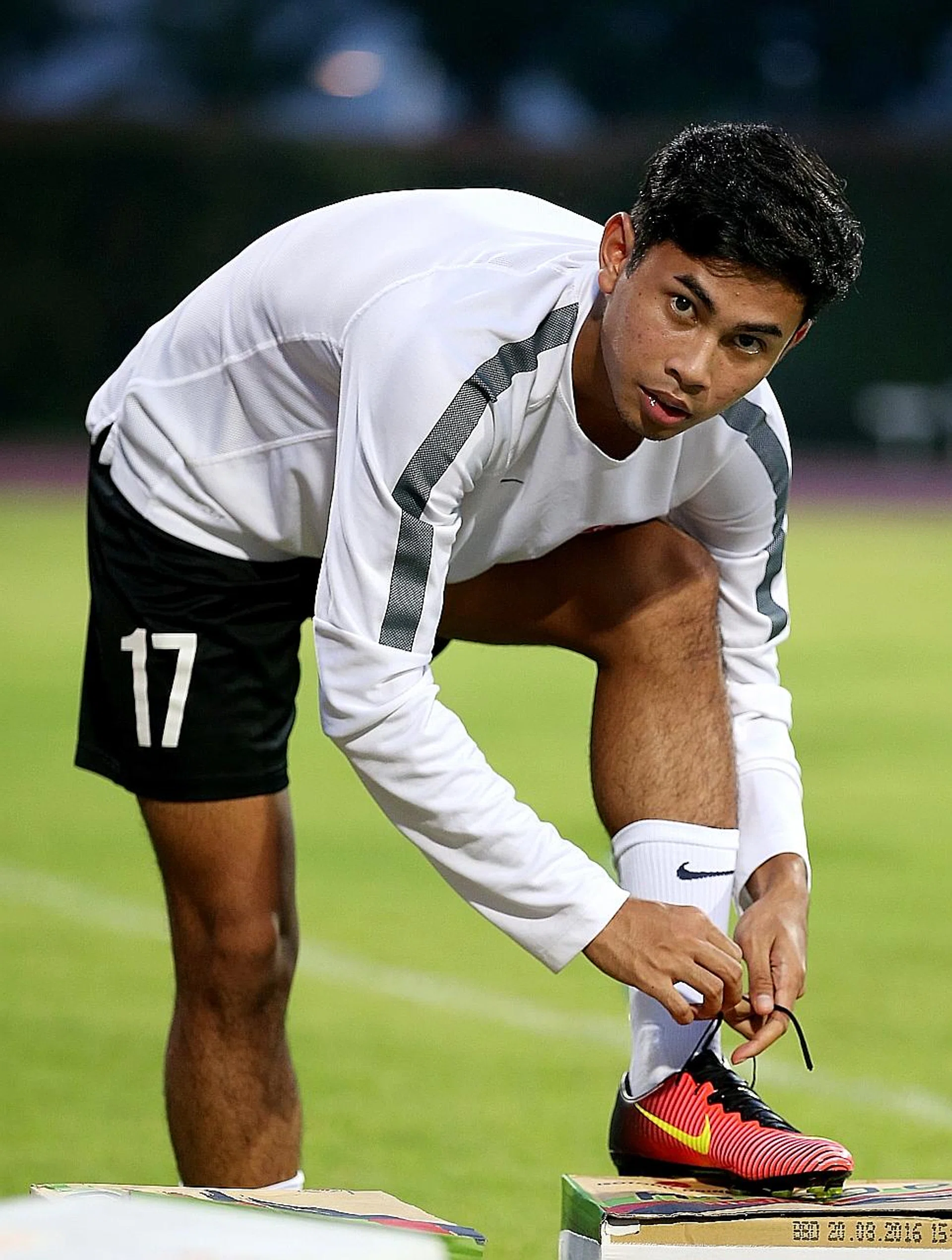 Adam Swandi must improve or risk missing out on the SEA Games.