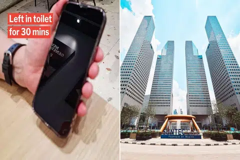 Woman retrieves lost phone at Suntec City, wishes to thank person responsible