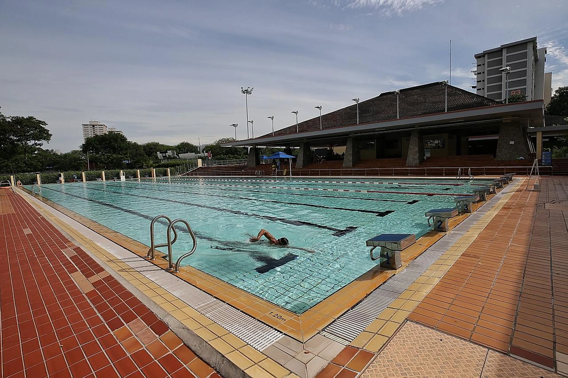 There will be a set of safe distancing measures to adhere to when public swimming pools are allowed to open in Phase 2. 