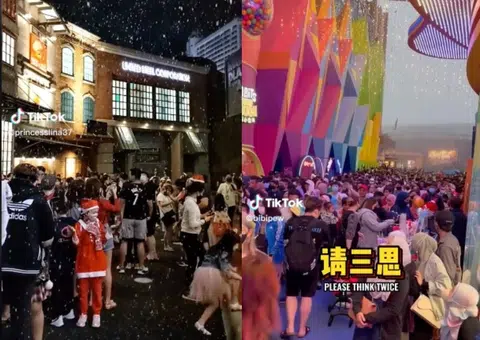 Singaporean warns of 'superhuman jam' at Genting Highlands theme park