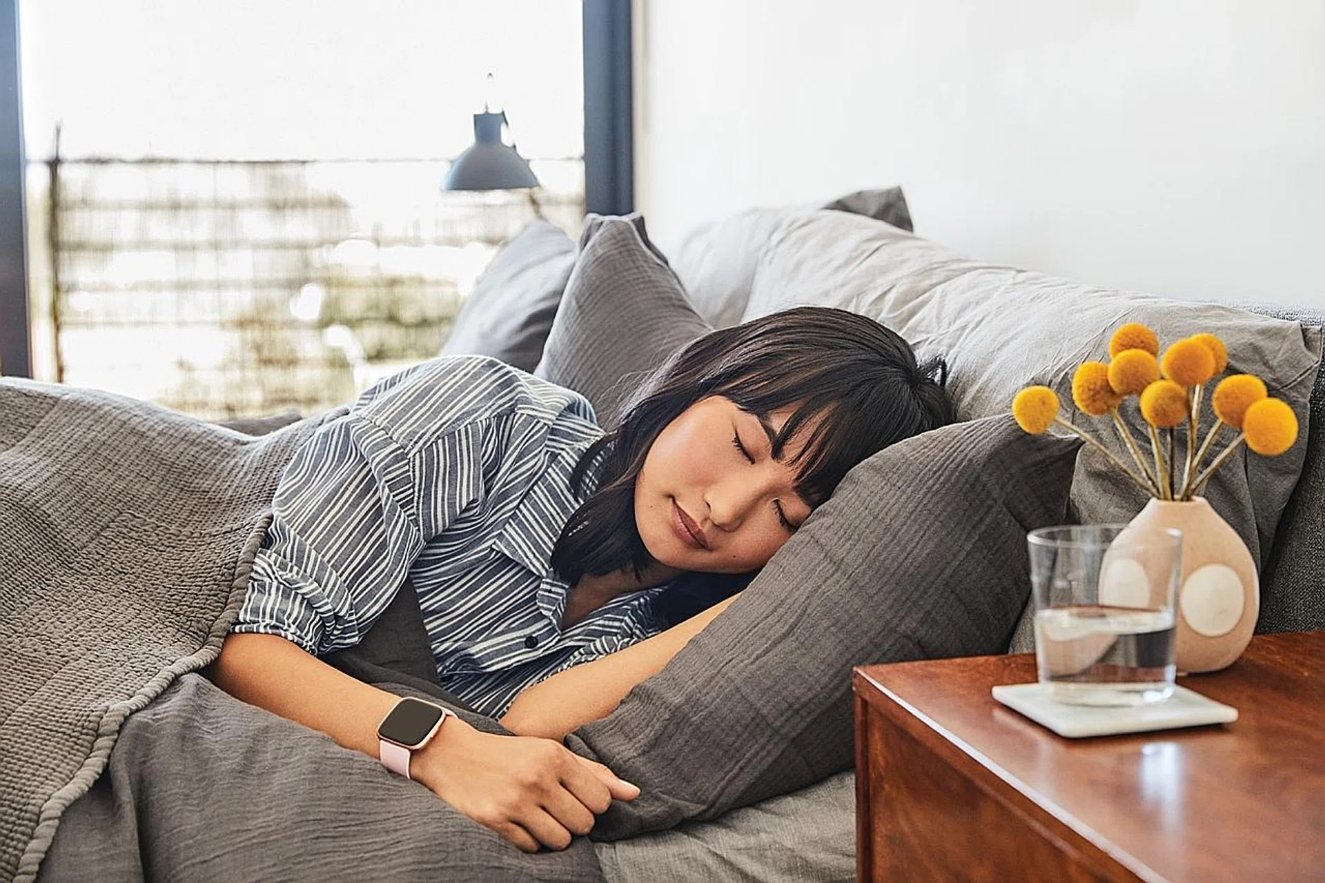 Fresh air can help you sleep more soundly. 