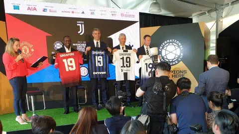 Man United v Inter, Juve v Spurs in Singapore in July