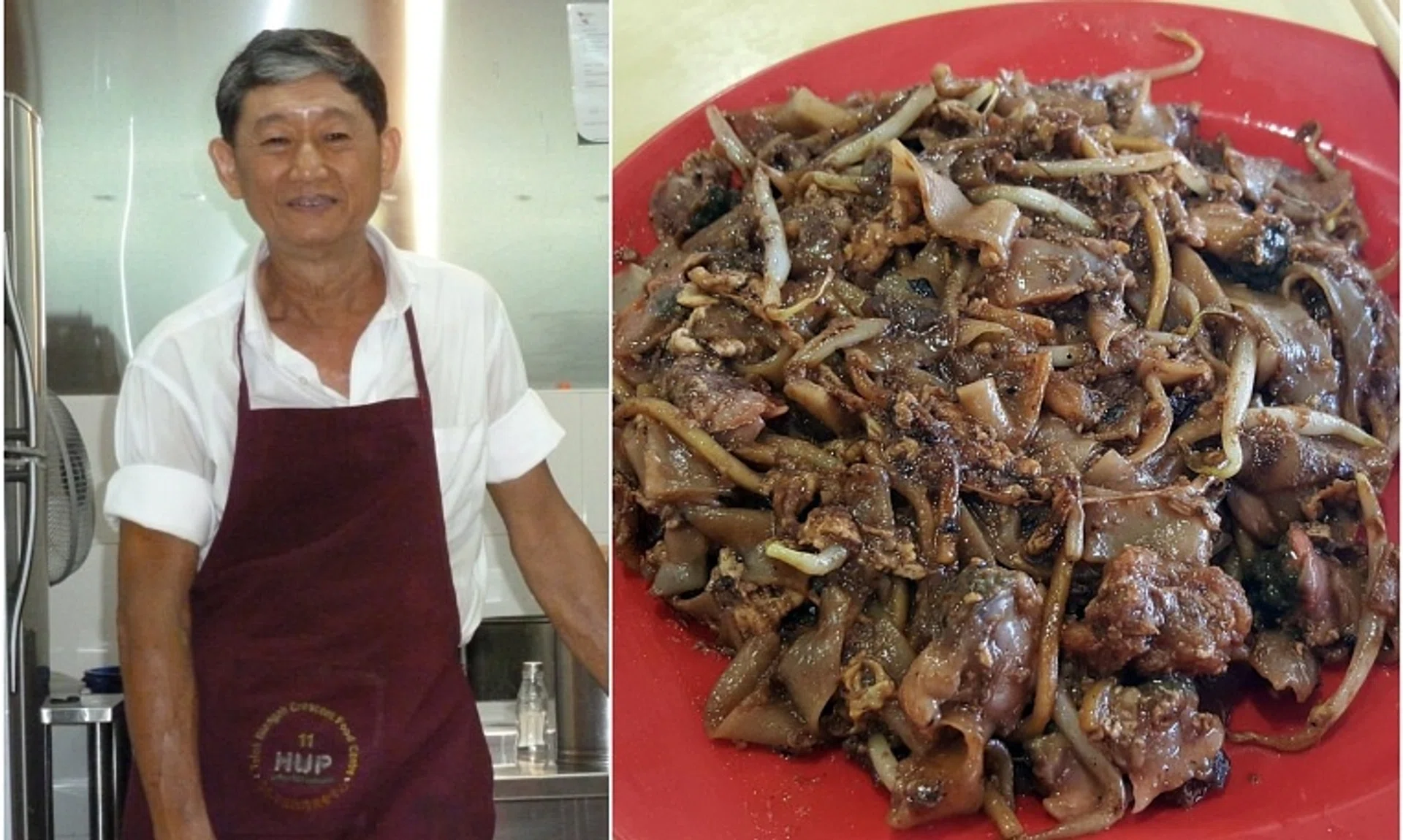 Veteran hawker Loh Kwee Leng who operates Hai Kee Teochew Cha Kuay Teow stall in Telok Blangah Crescent is retiring after 54 years.