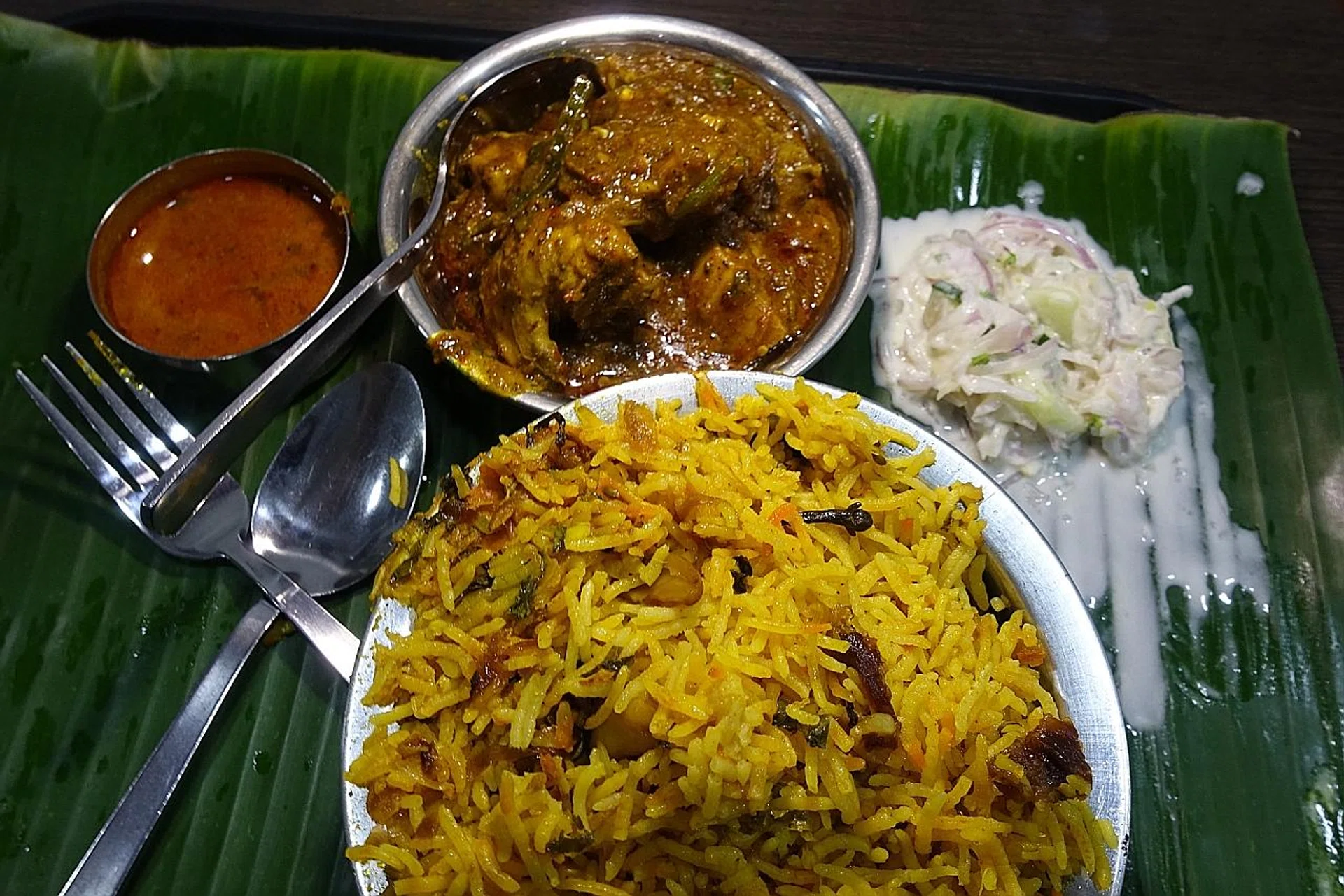 Mutton Briyani.