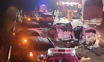 5 dead, 15 hurt in multi-car crash on China expressway ahead of Mid-Autumn Festival holidays