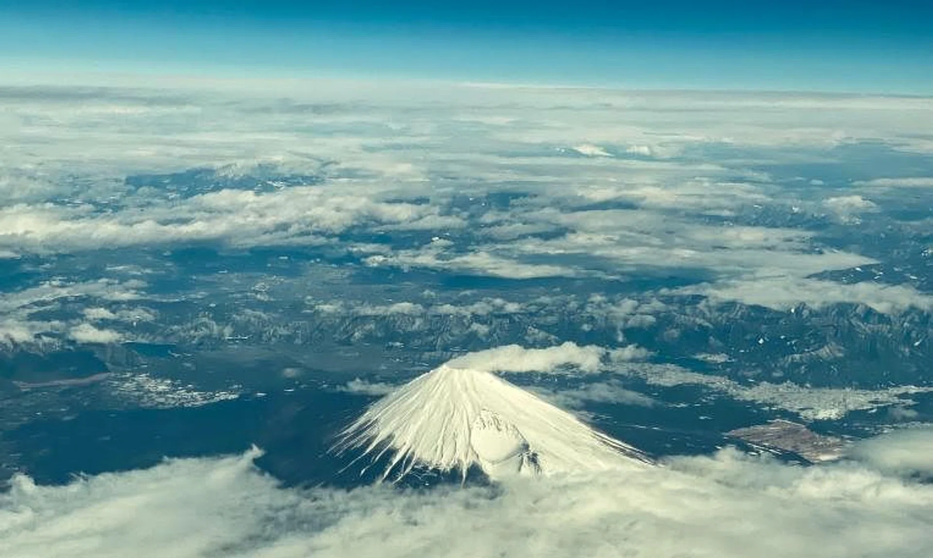 At 3,776m, Mount Fuji is Japan’s highest mountain and a Unesco World Heritage Site.