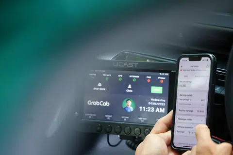 Drivers can use the in-app relief driver matching service to chat with prospective partners located near them.