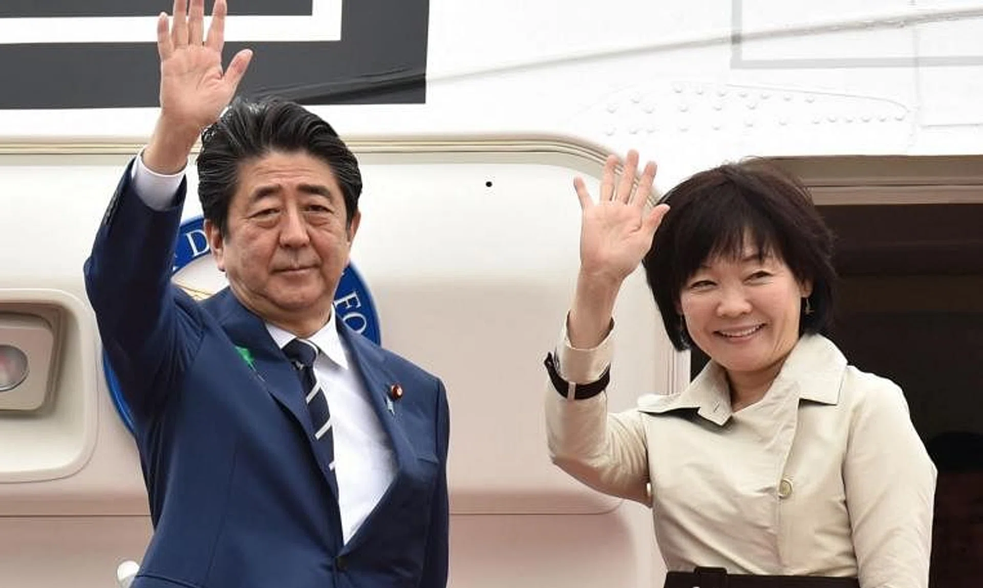 Mrs Akie Abe had an openly loving and affectionate relationship with former Japanese prime minister Shinzo Abe.