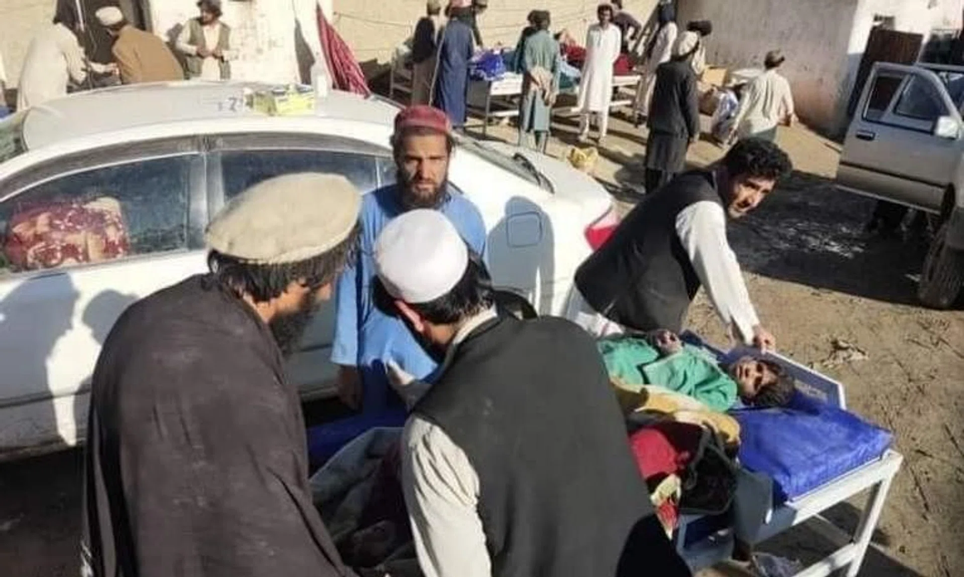 The quake struck about 44km from the city of Khost, near the Pakistani border, at a depth of 51km. 