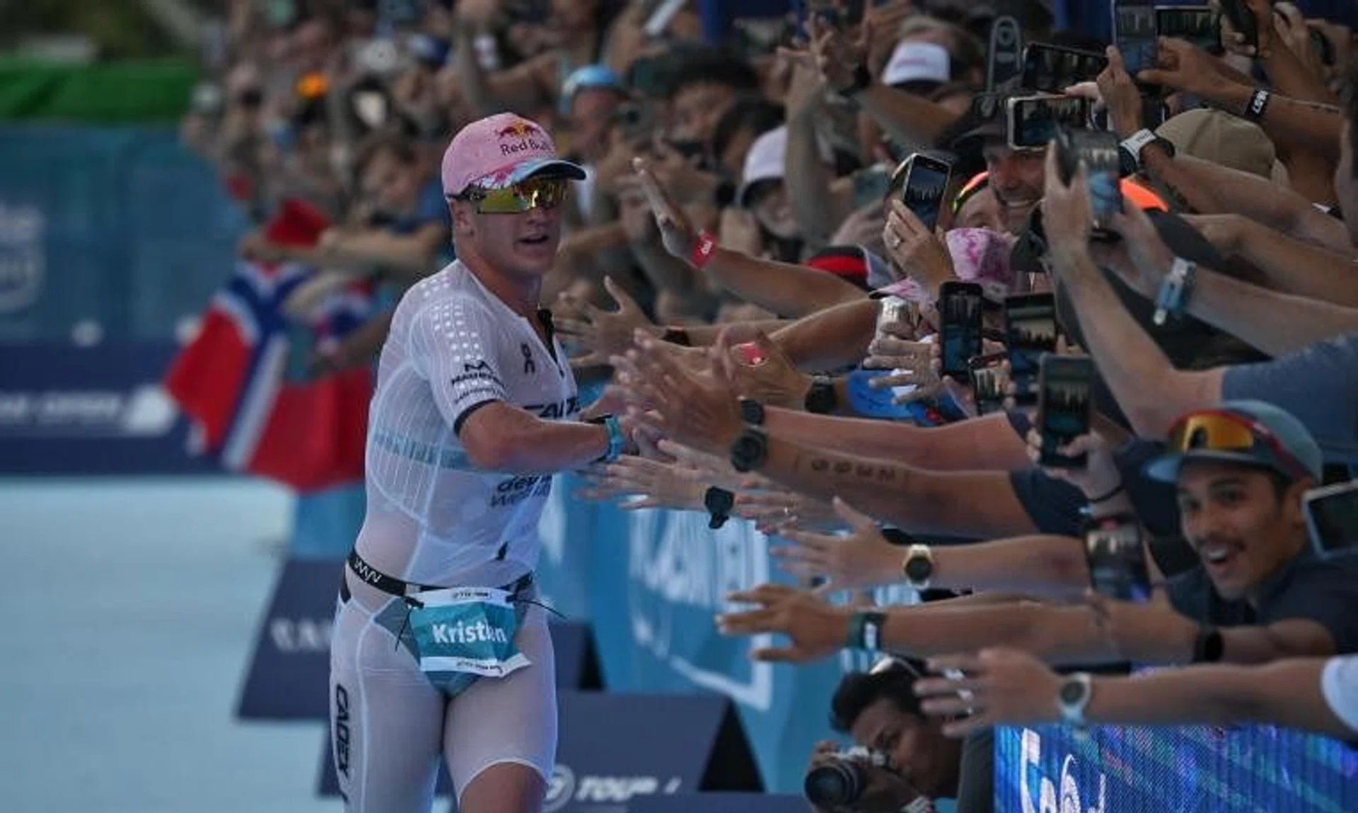 Olympic Champion Kristian Blummenfelt won his first PTO Tour title at the Asian Open at Singapore's Marina Bay back in August.