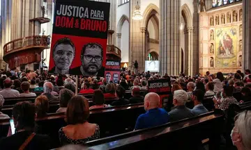 Brazilian prosecutors charge three men for murder of British journalist