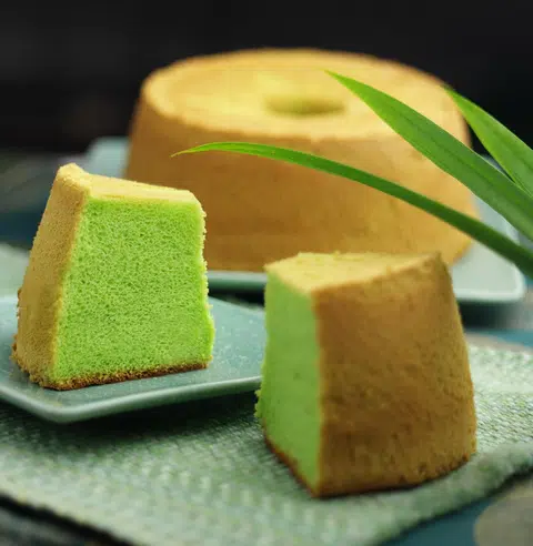 Pandan Chiffon Cake from Bengawan Solo.