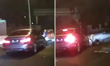 Driver arrested for drink driving after knocking down pedestrian in Sims Avenue