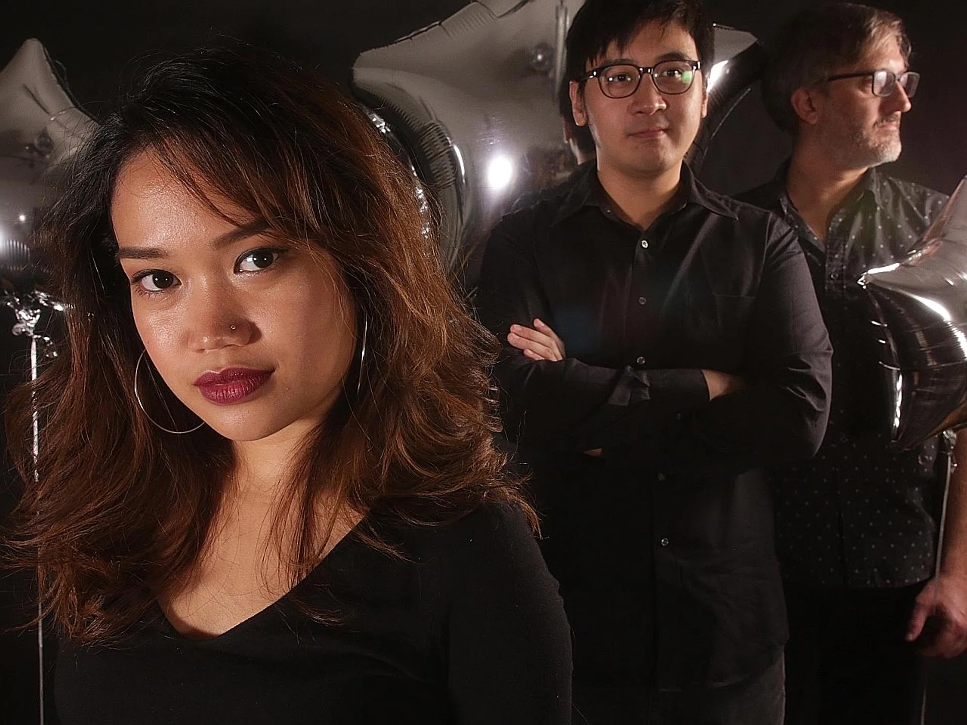 The Shimmer Glimmers are made up of Nadirah Zaidi, Joel Seah and Jason Johnson.