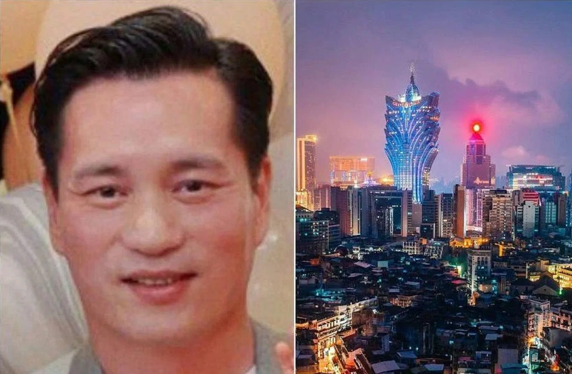 Levo Chan Weng-lin, 51, founded the Tak Chun Group, which brought high rollers from the mainland to Macau.
