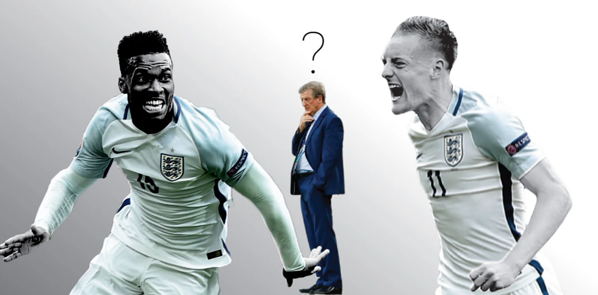 England manager Roy Hodgson faces a selection dilemma after substitutes Daniel Sturridge and Jamie Vardy scored the goals to earn them a 2-1 win over Wales.
