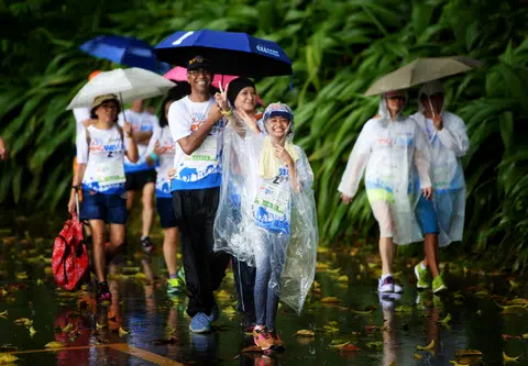 Big Walk 2016: Wet & Wild at the Zoo