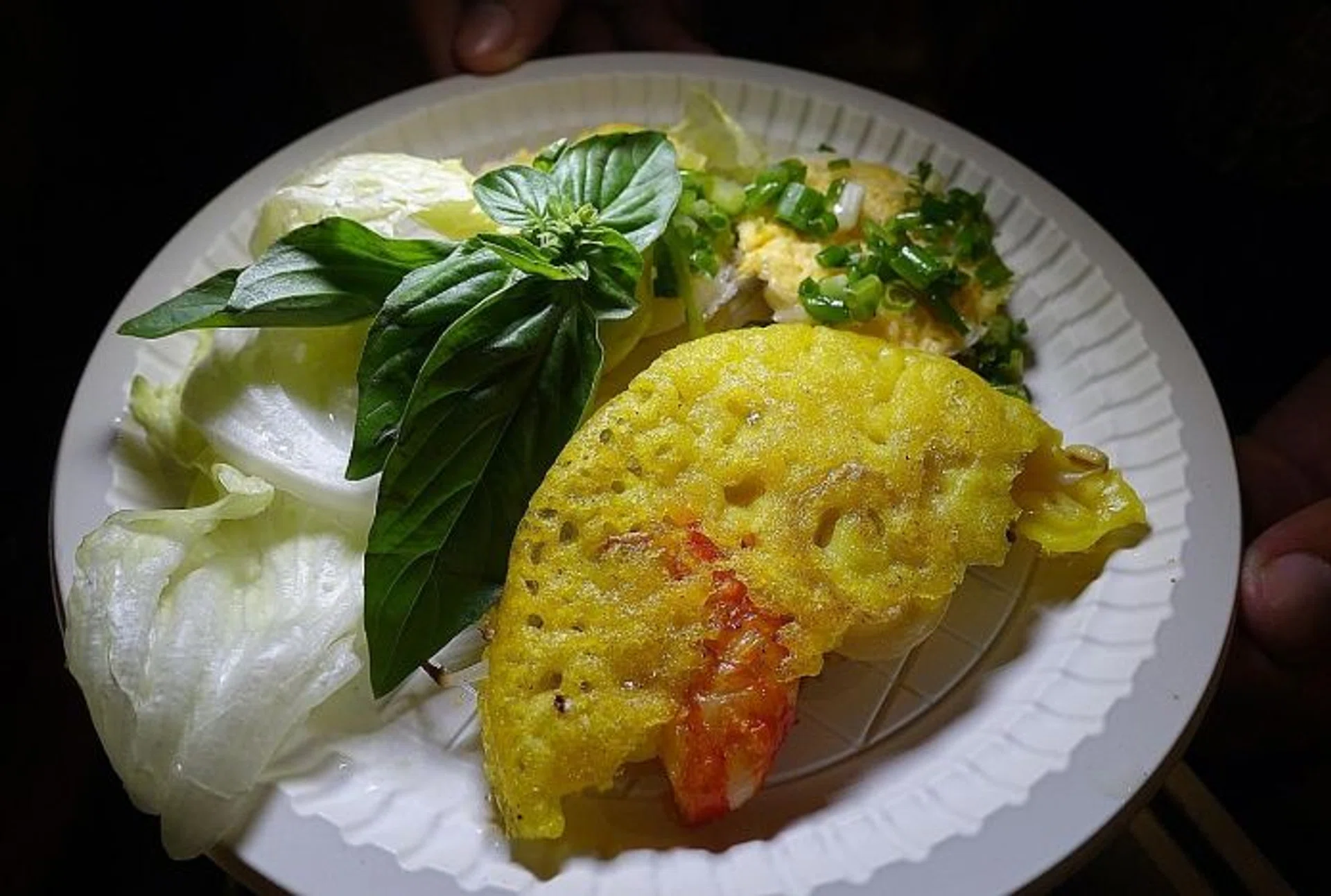 POPULAR: Banh xeo or Vietnamese savoury pancake.