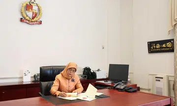 President Halimah Yacob approves Budget, including $6b draw on reserves to battle Covid-19