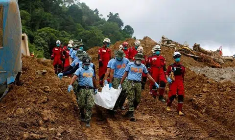 110 missing after Philippine landslide kills at least 11