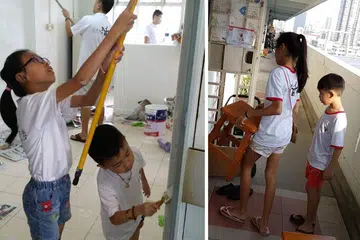 Volunteering is a family affair