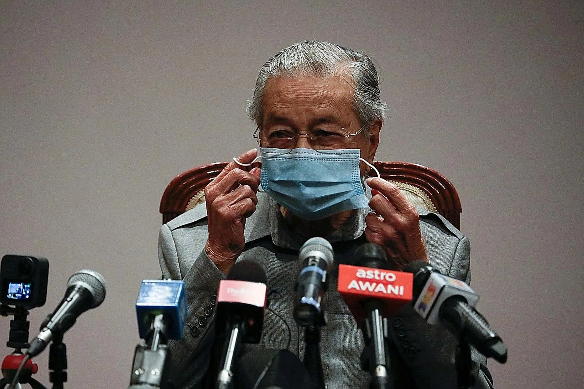 Dr Mahathir Mohamad's departure leaves the chairmanship vacant. 