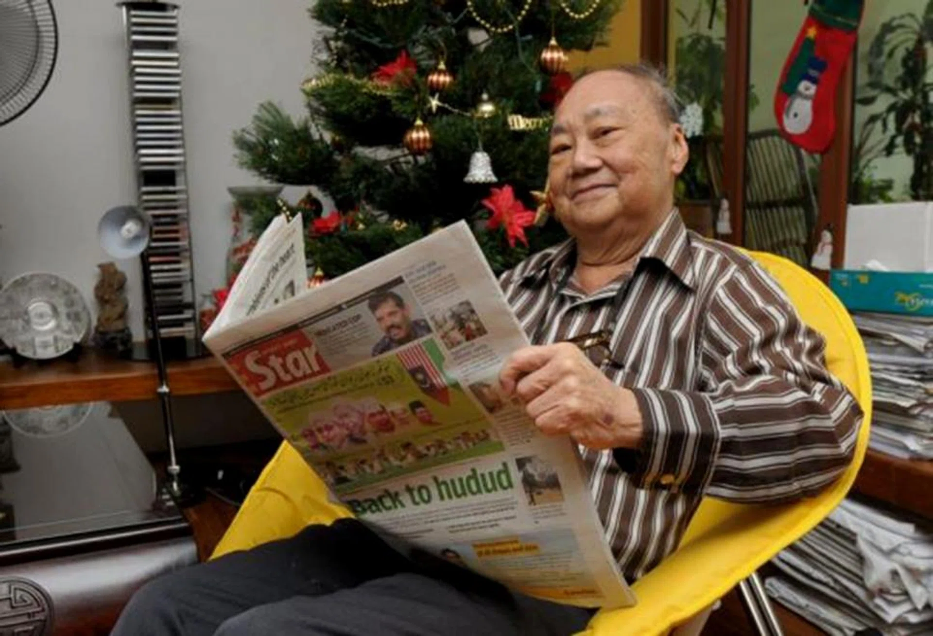 Seah was taken to the hospital in July last year for shingles and diarrhoea and remained there till his death. 