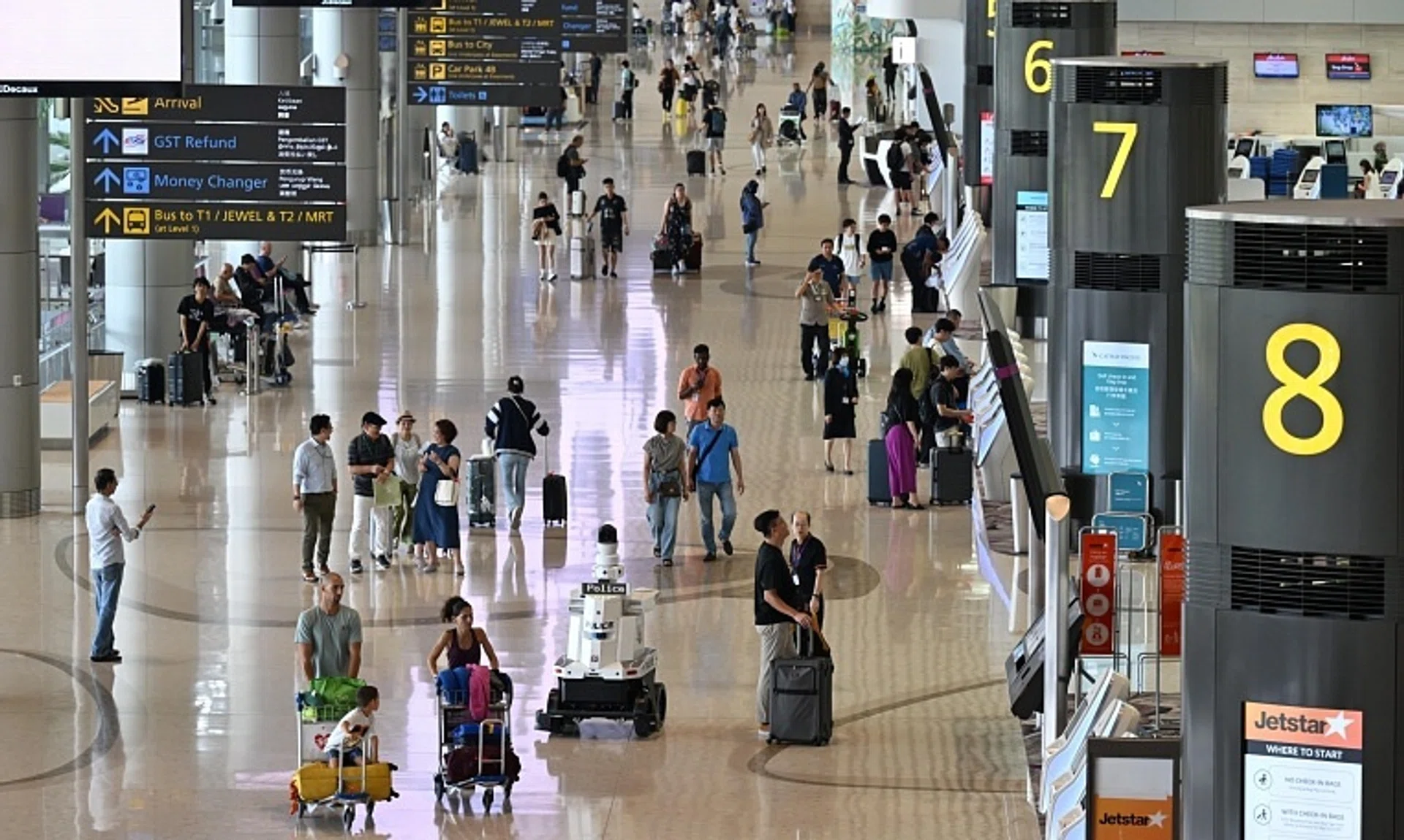 Departing passengers who start their trips at Changi Airport will see their fees go up in stages from April 2027, reaching $79.20 in April 2030.