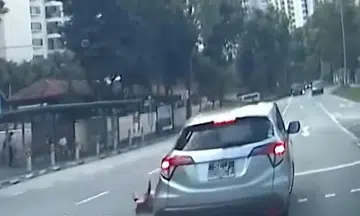 83-year-old woman hit by car while crossing road in Choa Chu Kang