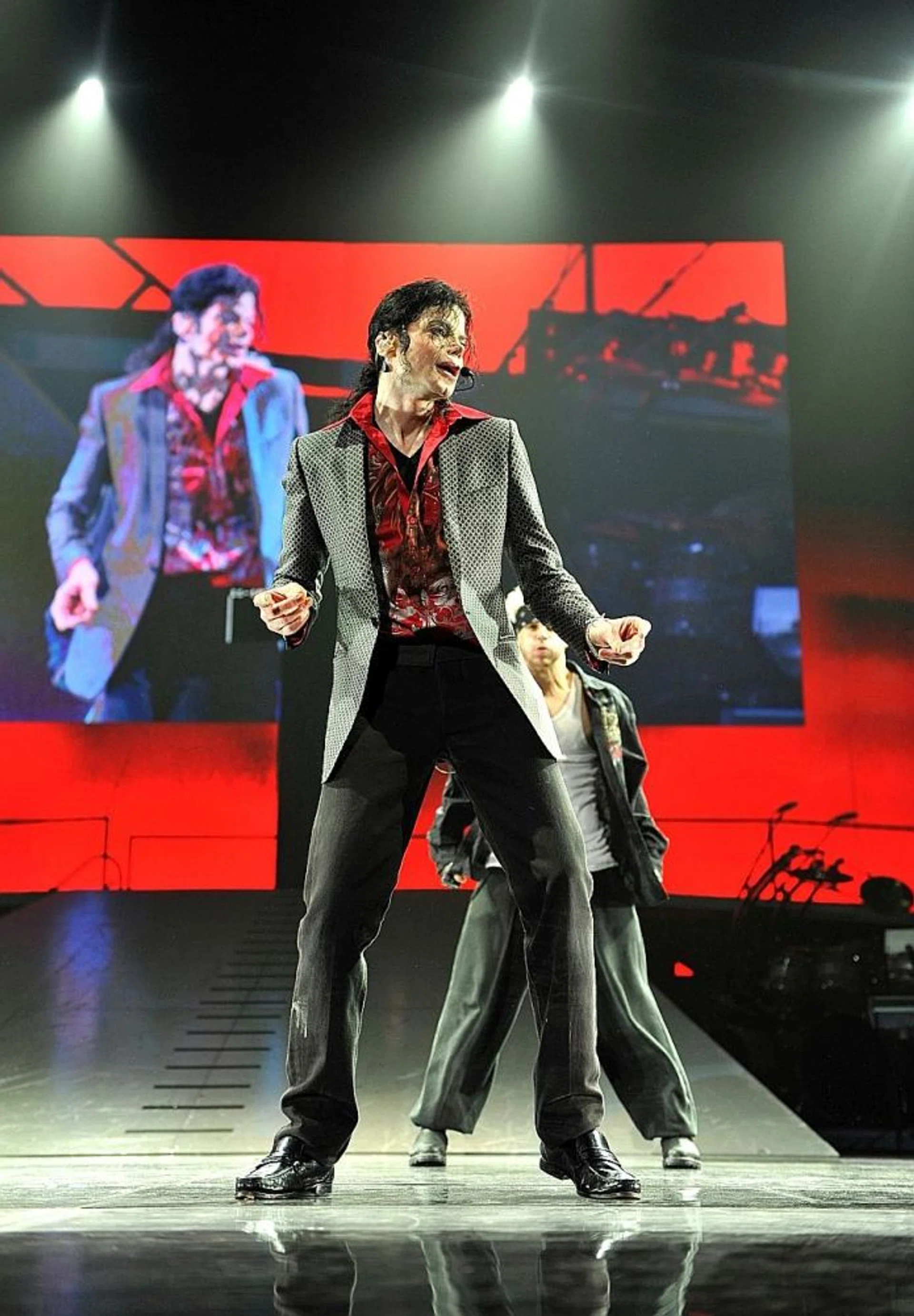 REVELATION: Michael Jackson's personal doctor claims the late King of Pop (above) eyed two girls as potential brides.