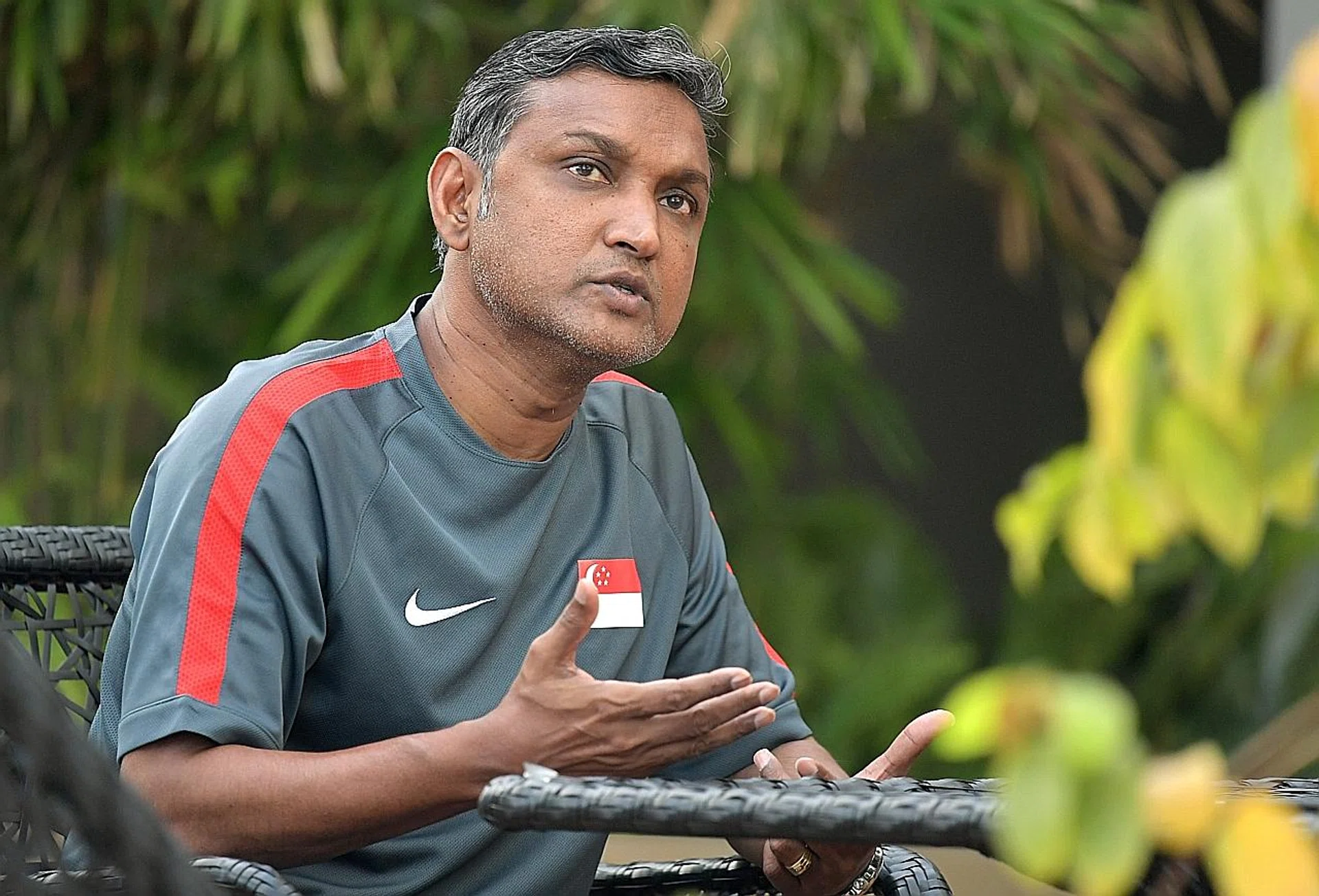 Coach V Sundramoorthy (above) believes the good combination of Daniel Bennett and Madhu Mohana in defence will stand the Lions in good stead. 