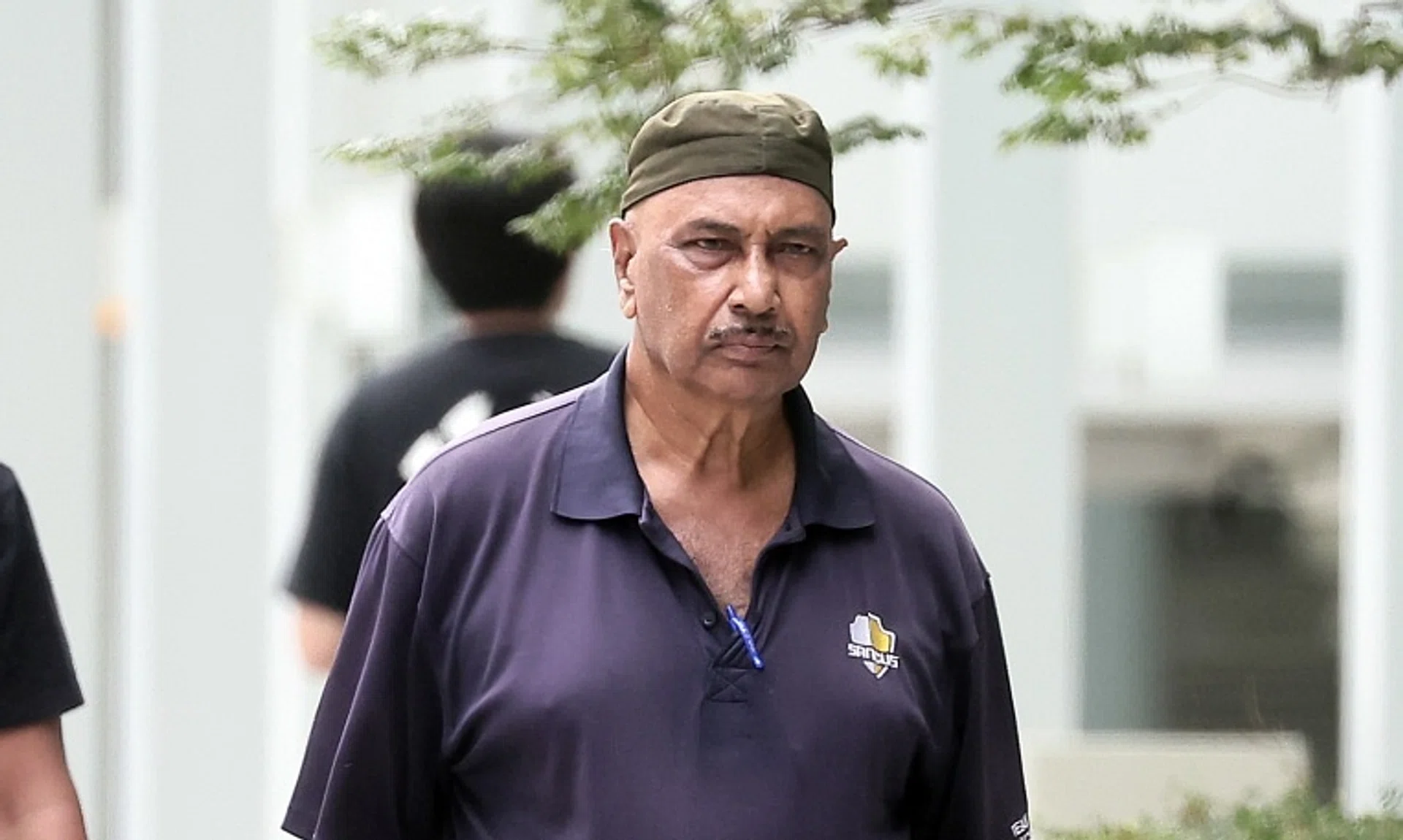 Alexandra Central Mall security officer Sandhu D.S. is accused of using criminal force against a food delivery rider and two others who intervened.