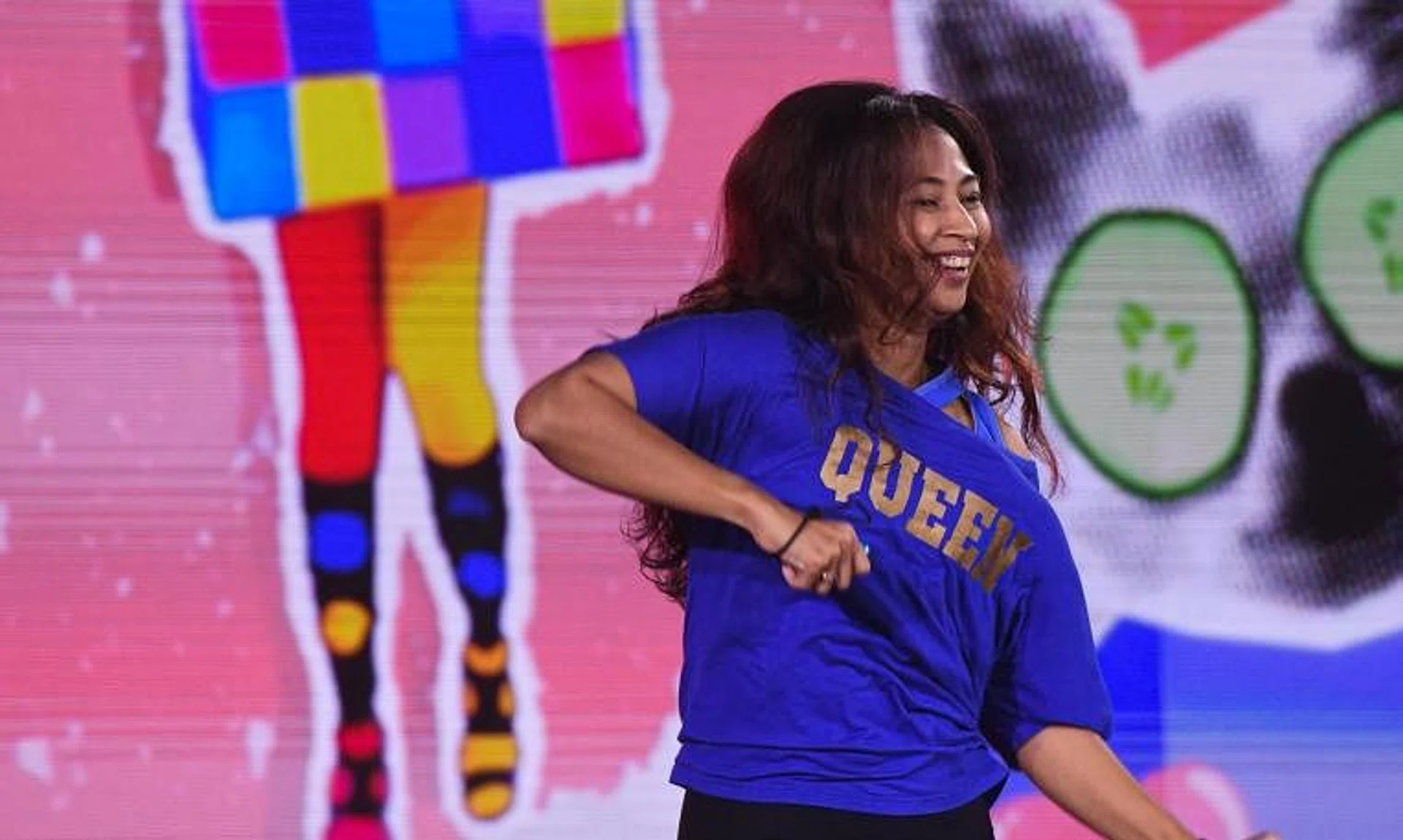 Siti Zhywee competed in the dance sport competition at the recently concluded Olympic Esports Week in Singapore.