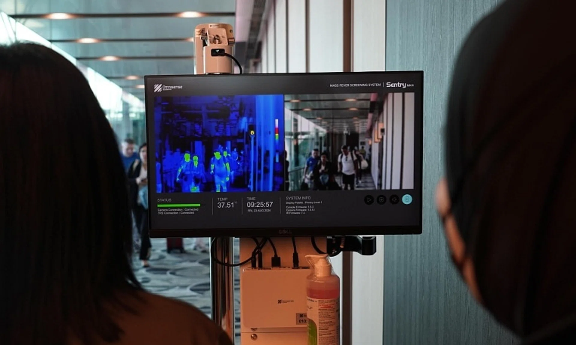 Temperature and visual screening at Changi Airport for crew and passengers arriving from mpox-affected areas started on Aug 23.