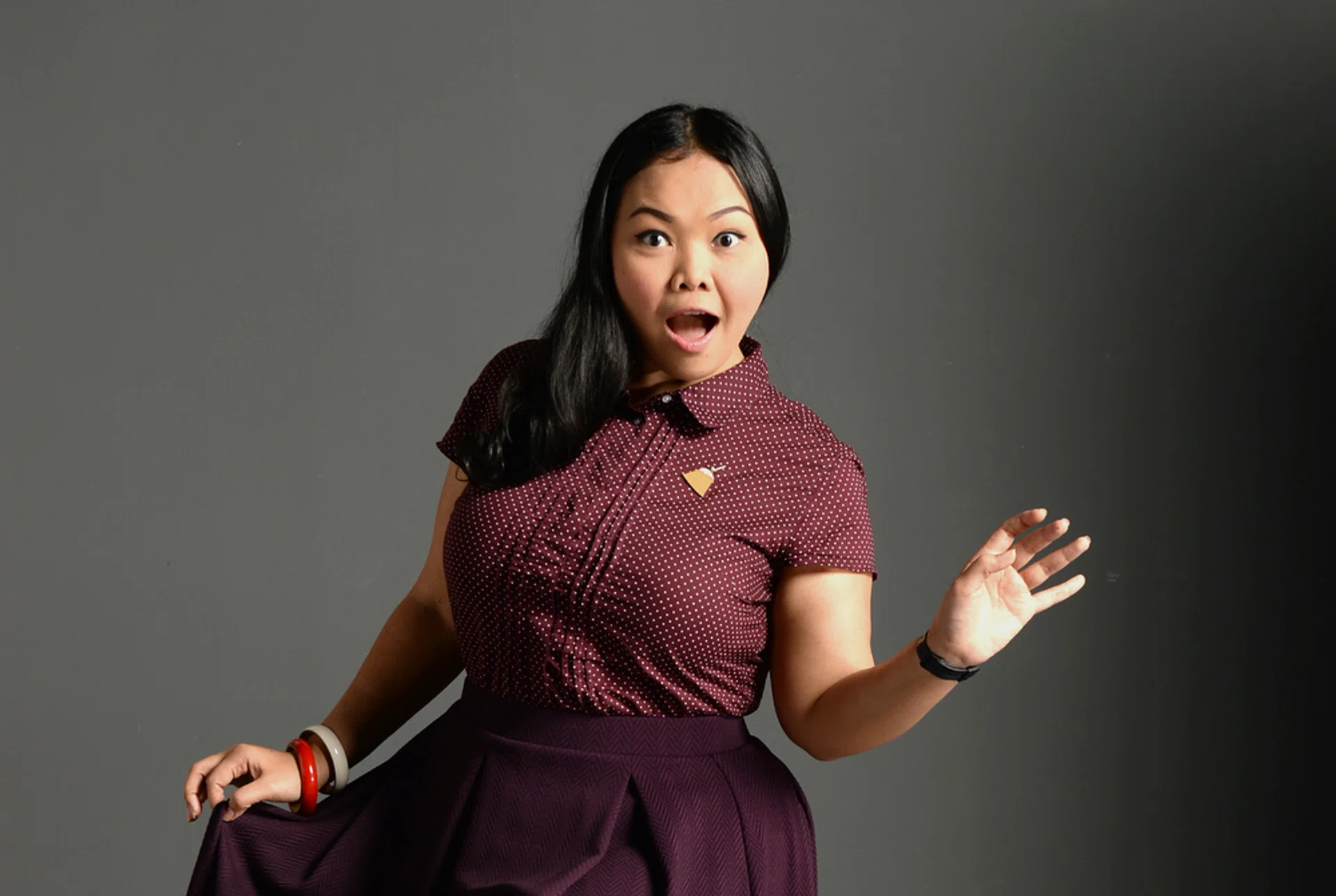 STAR HOST: Actress Siti Khalijah Zainal has a treat in store for the audience at The New Paper New Face 2016 finals this Friday.