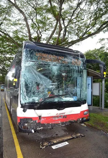 Accident involving 2 SMRT buses leaves 14 injured