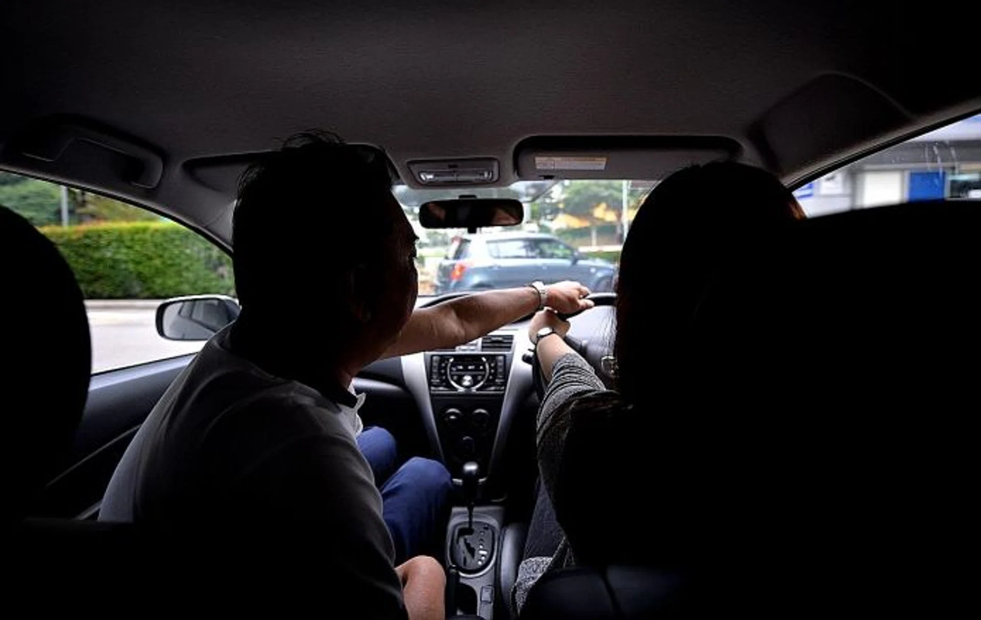 SAFETY FIRST: Mr Usman (not his real name) has been a driving instructor with a private school for three years.