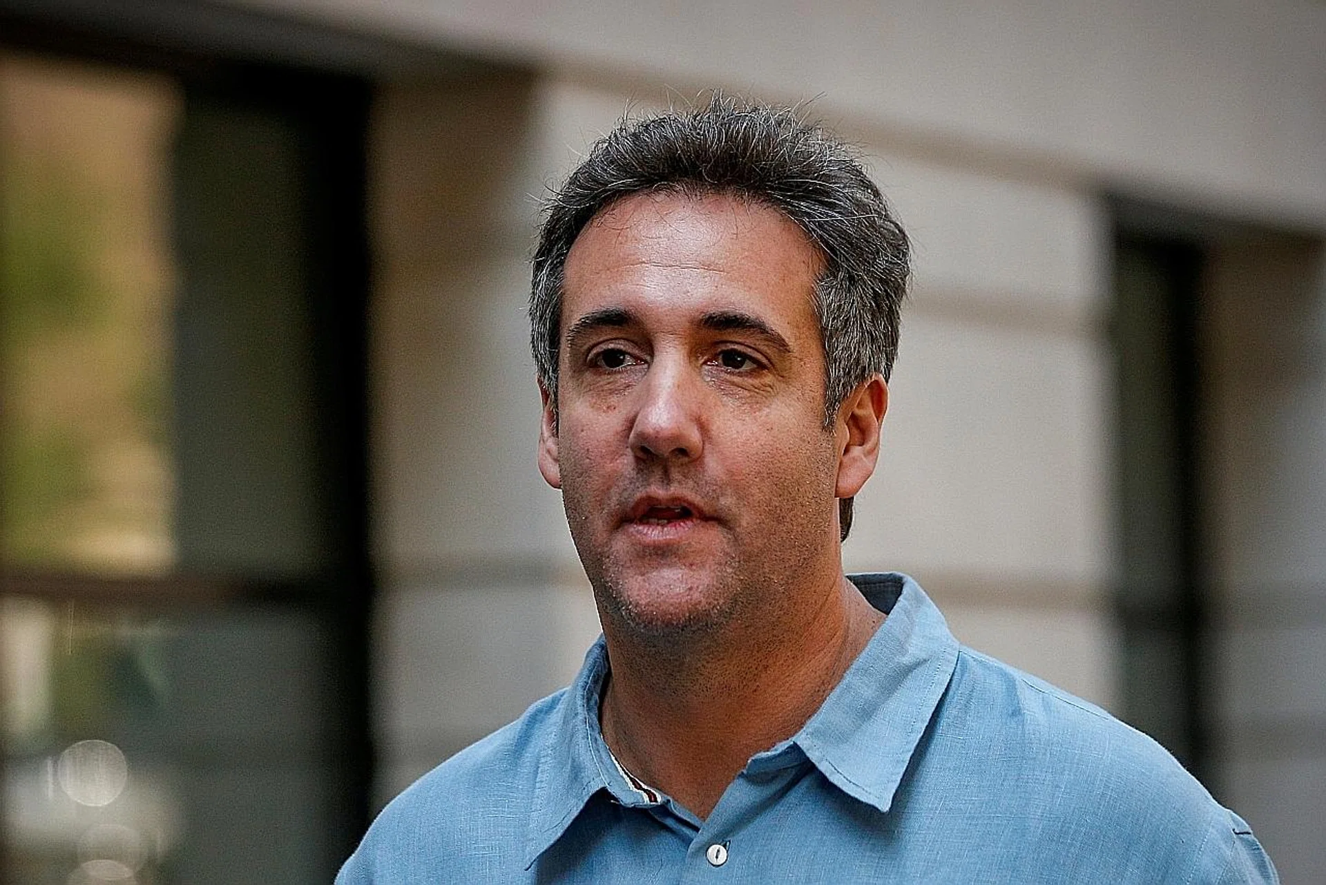 Mr Michael Cohen (above) taped a discussion on payment to hush up an alleged affair between Mr Donald Trump and Ms Karen McDougal. 