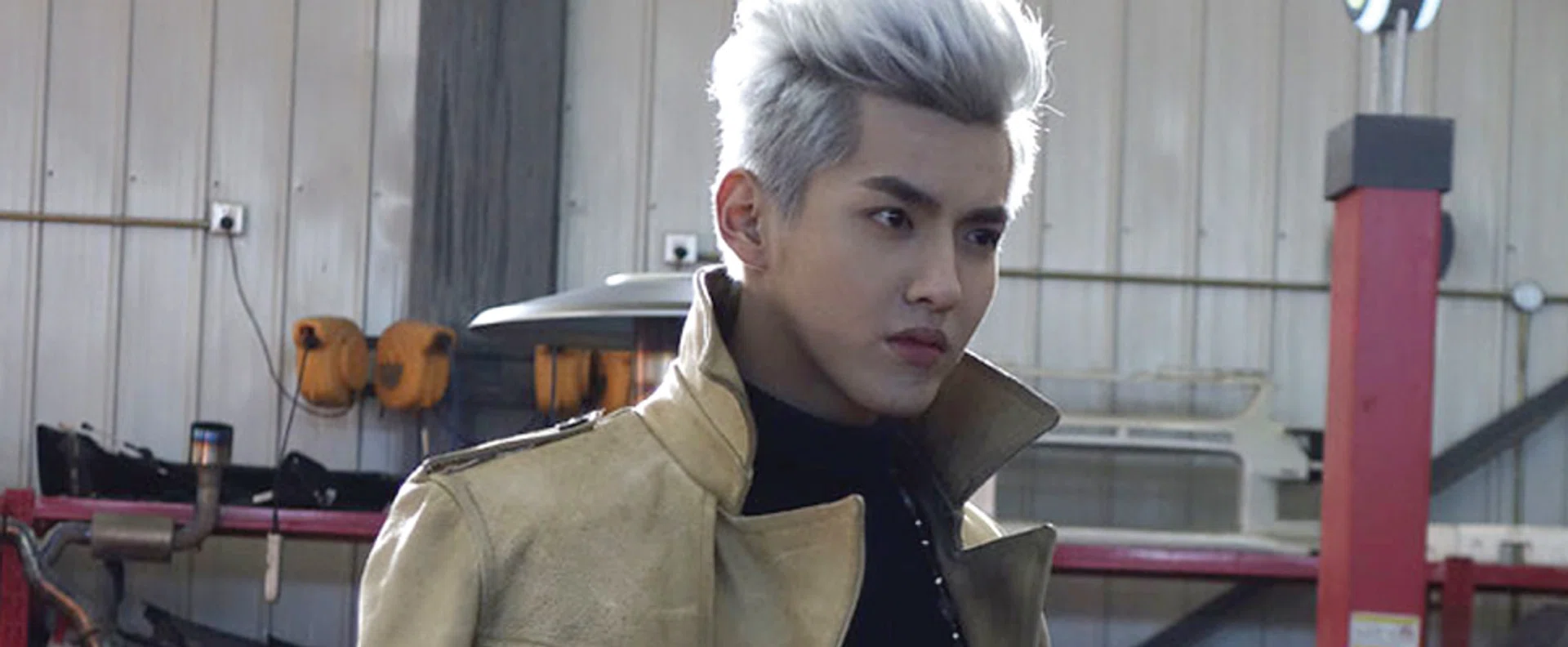 Former EXO member Kris Wu in movie Mr. Six